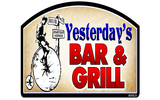 Yesterday's Bar and Grill Logo