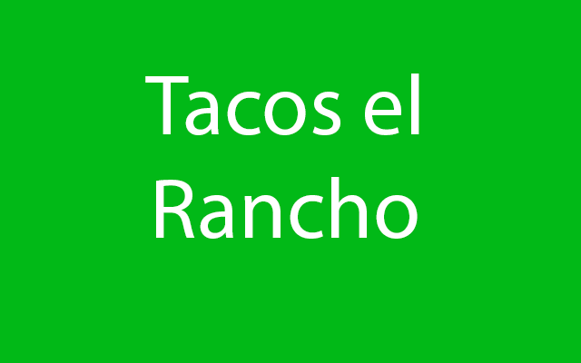 Tacos El Rancho Logo