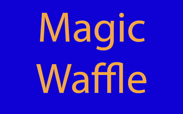 Magic Waffle Logo