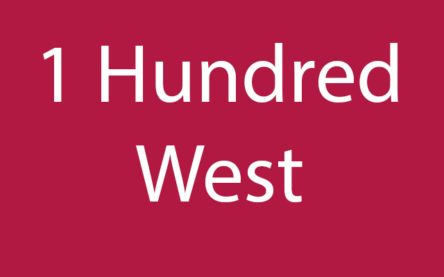 1 Hundred West Logo