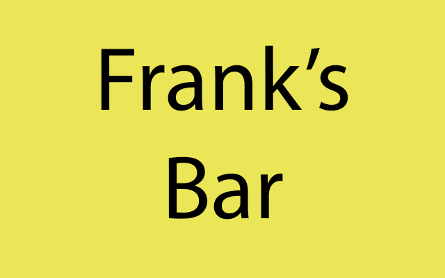 Frank's Bar Logo