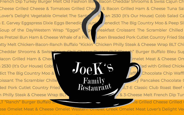 Joe K's Family Restaurant Logo
