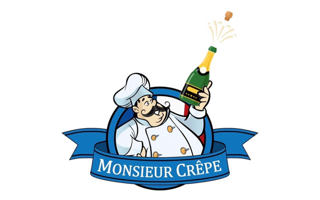 Monsieur Crepe Cafe Logo