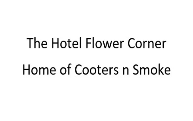 The Hotel Flower Corner Home of Cooters n Smoke Logo
