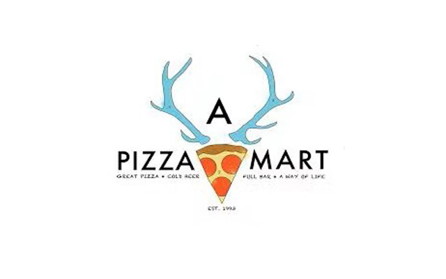 a Pizza Mart Logo