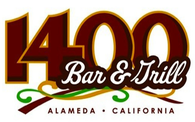 1400 Bar & Grill and Pizza Logo