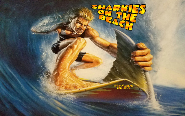 Sharkies on the Beach Bar & Grill Logo