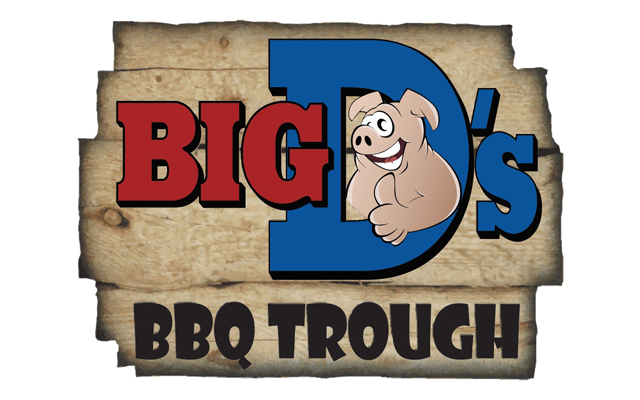 Big D's BBQ Trough Logo