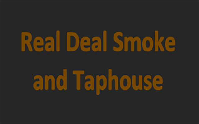 Real Deal Smoke and Taphouse Logo
