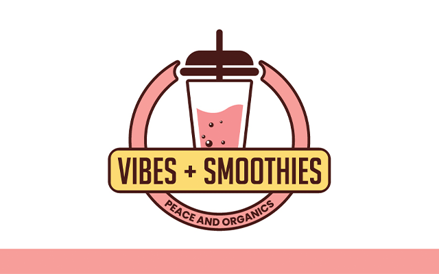 Vibes and Smoothies Logo