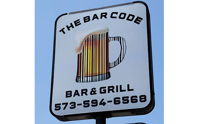 The Bar Code Bar and Grill Logo