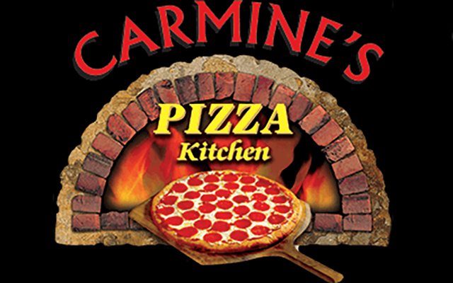 Carmines Pizza Kitchen - Raiders Way Logo