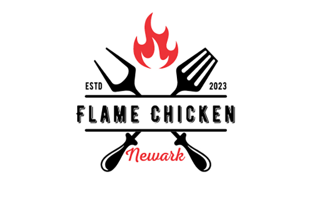 Flame Chicken Newark Logo