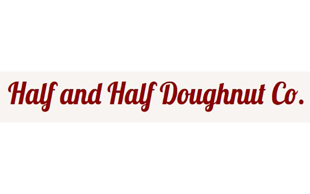 Half and Half Doughnut Co. Logo
