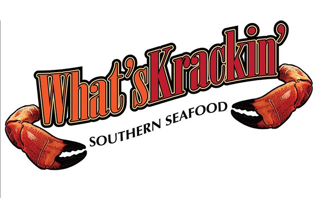What's Krackin' Southern Seafood Logo