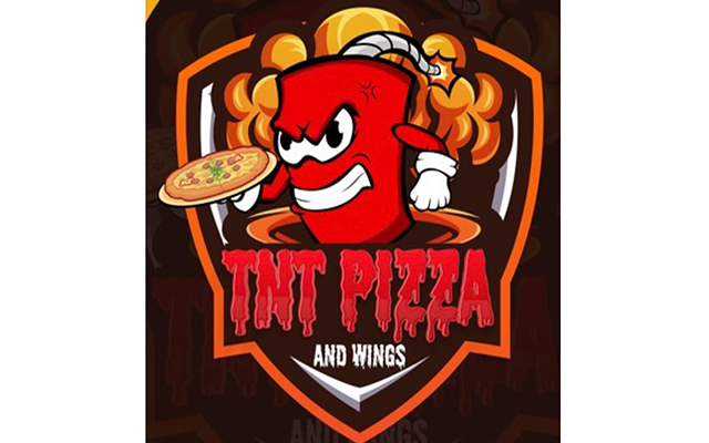 TNT Pizza and Wings Logo