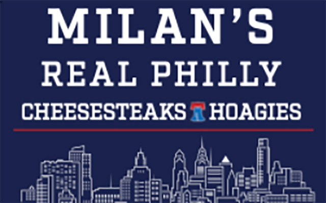 Milan's Real Philly Cheesesteaks & Hoagies Logo