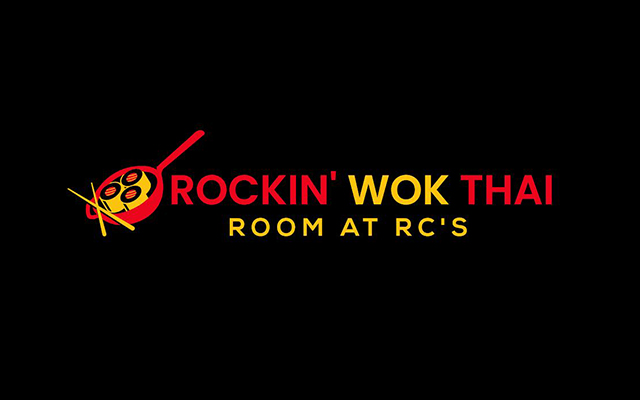 Rockin' Wok Thai Room at RC's Logo