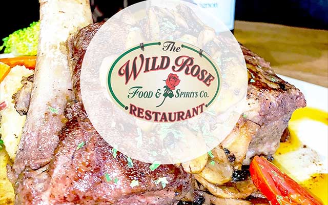 Wild Rose Food and Spirits Logo
