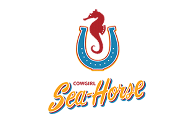 Cowgirl SeaHorse Logo
