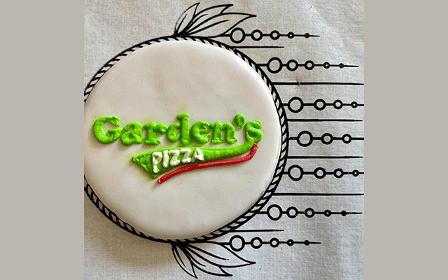 Garden's Pizza Logo